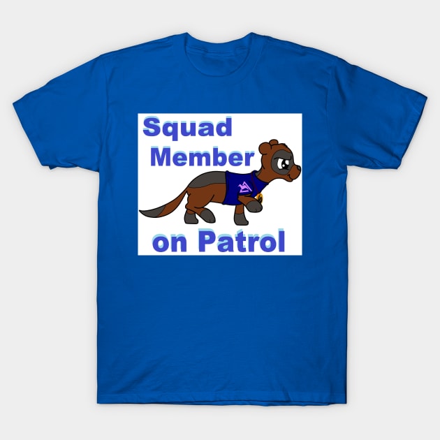 Squad Member on Patrol T-Shirt by RockyHay